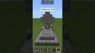 Minecraft Tombstone Troll Royal Gaming