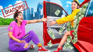 DIADOPSI KELUARGA MILIARDER! Hari Terbaik dalam HIDUPKU! Momen Lucu oleh 123 GO! CHALLENGE