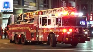 [Full House Response] FDNY Engine 54 + Ladder 4 + Battalion 9