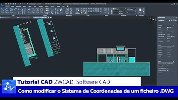 Tutorial CAD: Como Modificar o Sistema de Coordenadas e Rodar o Ponto de Vista do Desenho no ZWCAD