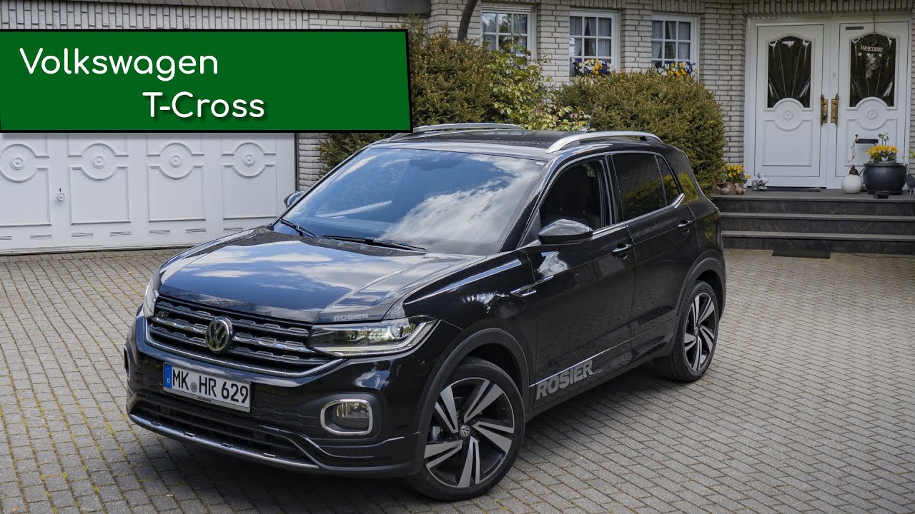 Volkswagen T-Cross R-Line 2019 Review / 1.0 TSI DSG / Fahrbericht