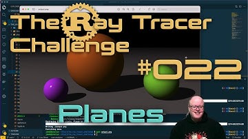 The Ray Tracer Challenge - 022 - Planes