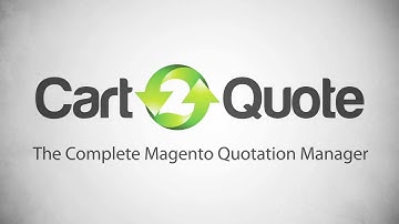 Cart2Quote Extension Video