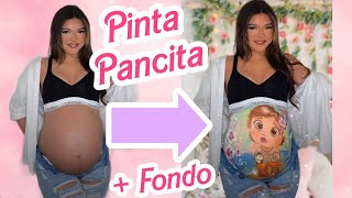 COMO EDITAR UNA FOTO DE EMBARAZO 🤰🏻Pinta pancita + cambio de fondo screenshot 5