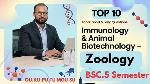 TOP 10 Zoölogie Korte & Lange Belangrijke Vragen 2025-26 BSc V 5e Semester Immunologie Imp OU KU ...