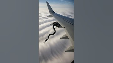 Snake falling from flight wing 😱 | python video | #shorts #snake  #python
