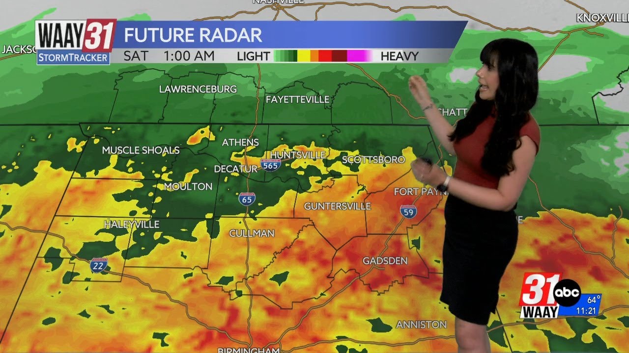 Rain returns late Friday night - YouTube