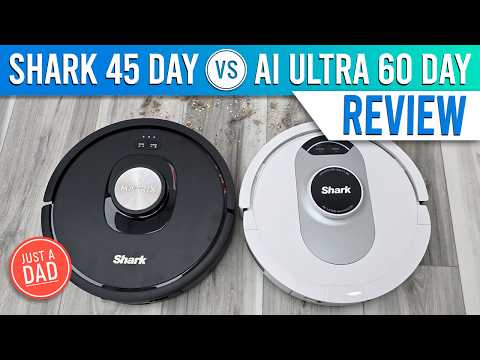 Shark Matrix AV2310AE vs Shark AI Ultra Self-Empty Robot Vacuum COMPARISON by Just A Dad Videos