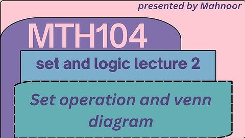 mth104 short lecture 2 | vu updated short lecture 2024 | by Mahnoor