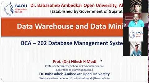 BCA 202 Database Management System Data Warehouse and Data Mining
