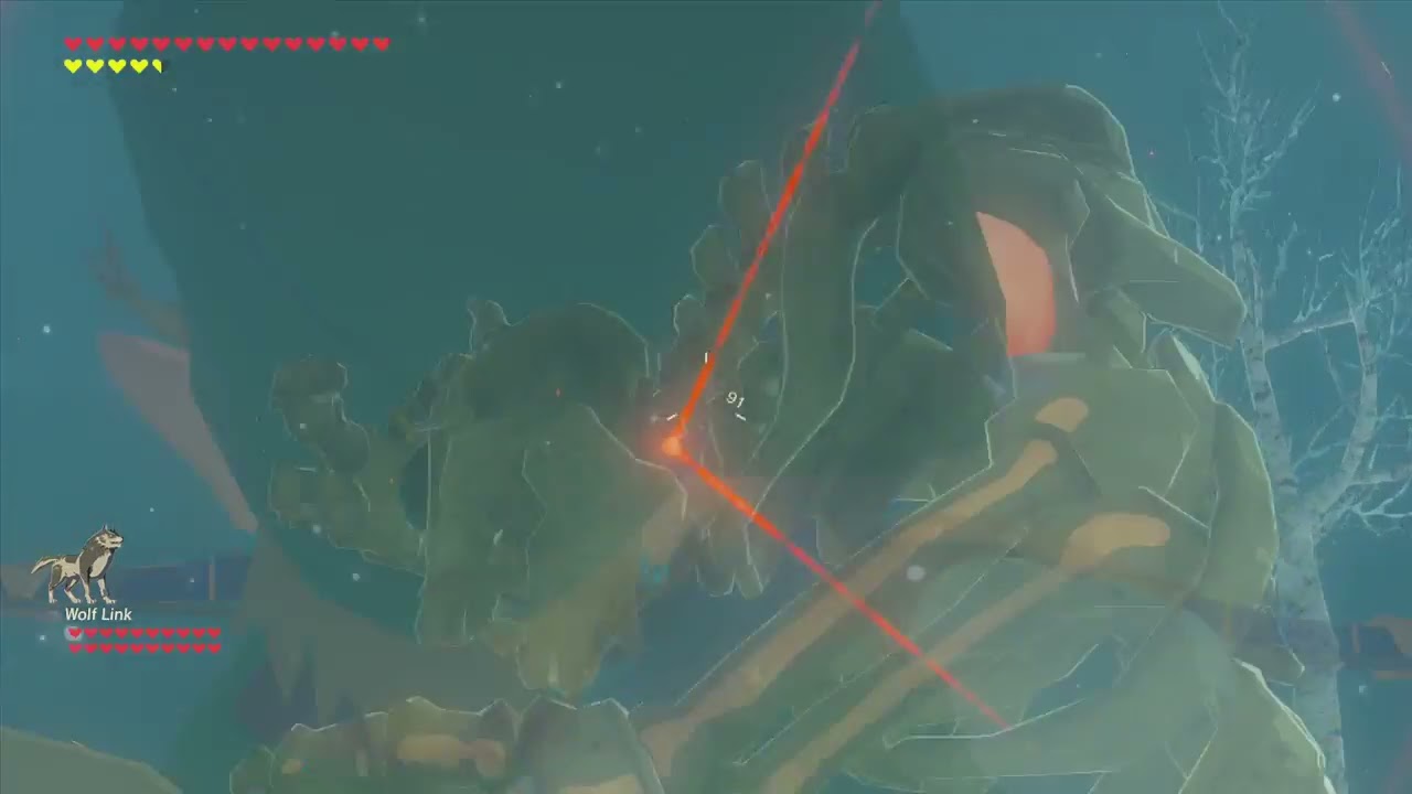 BotW Exploring Icefall Foothills