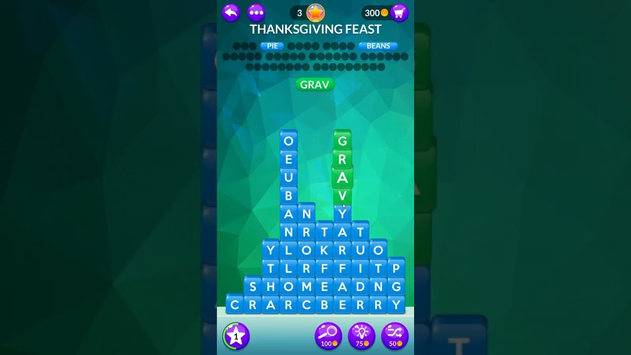 Word Stacks level 77