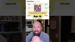 NYT Connections - Apr 15