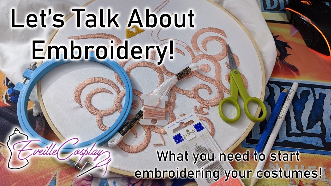 Embroidery For Cosplay - What You Need To Get Started