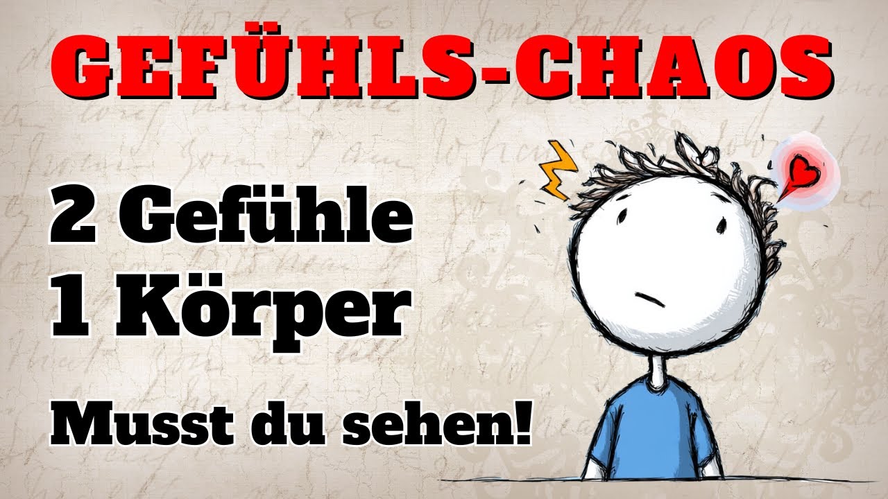 Ambivalente Gefühle: Warum du manchmal das Gegenteil von dem fühlst, was du solltest!