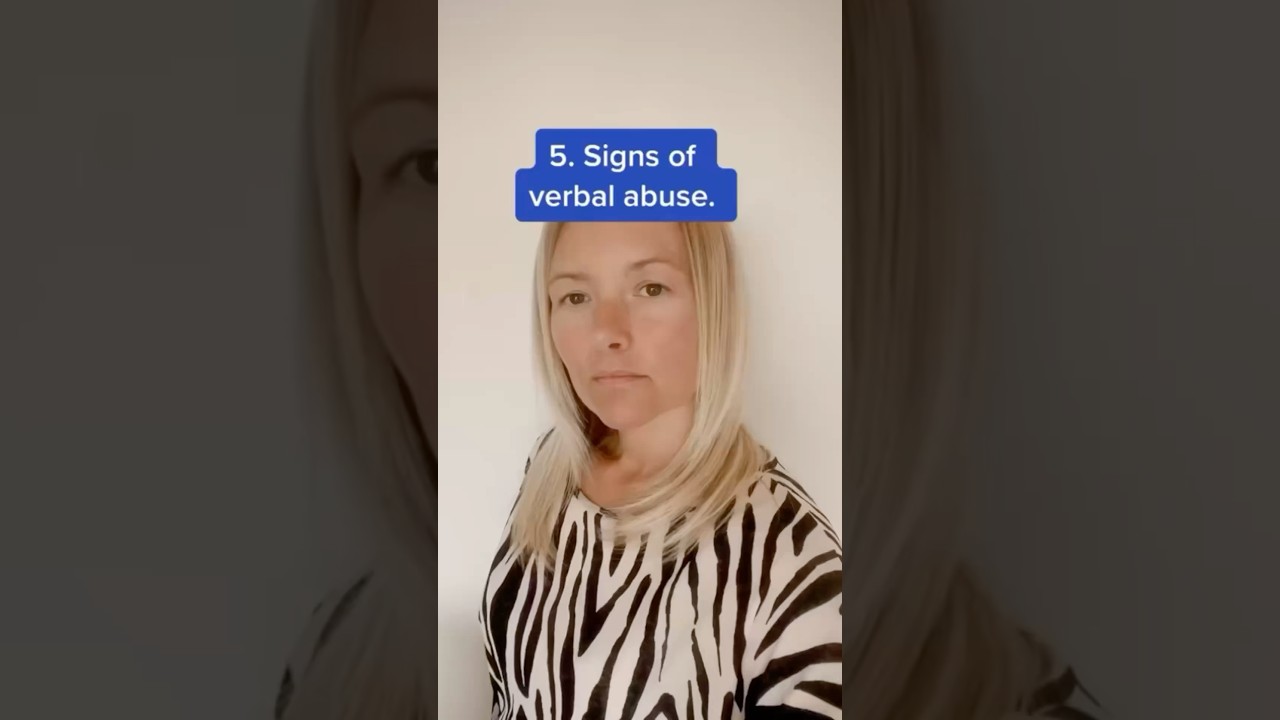 5 Signs Of Verbal Abuse