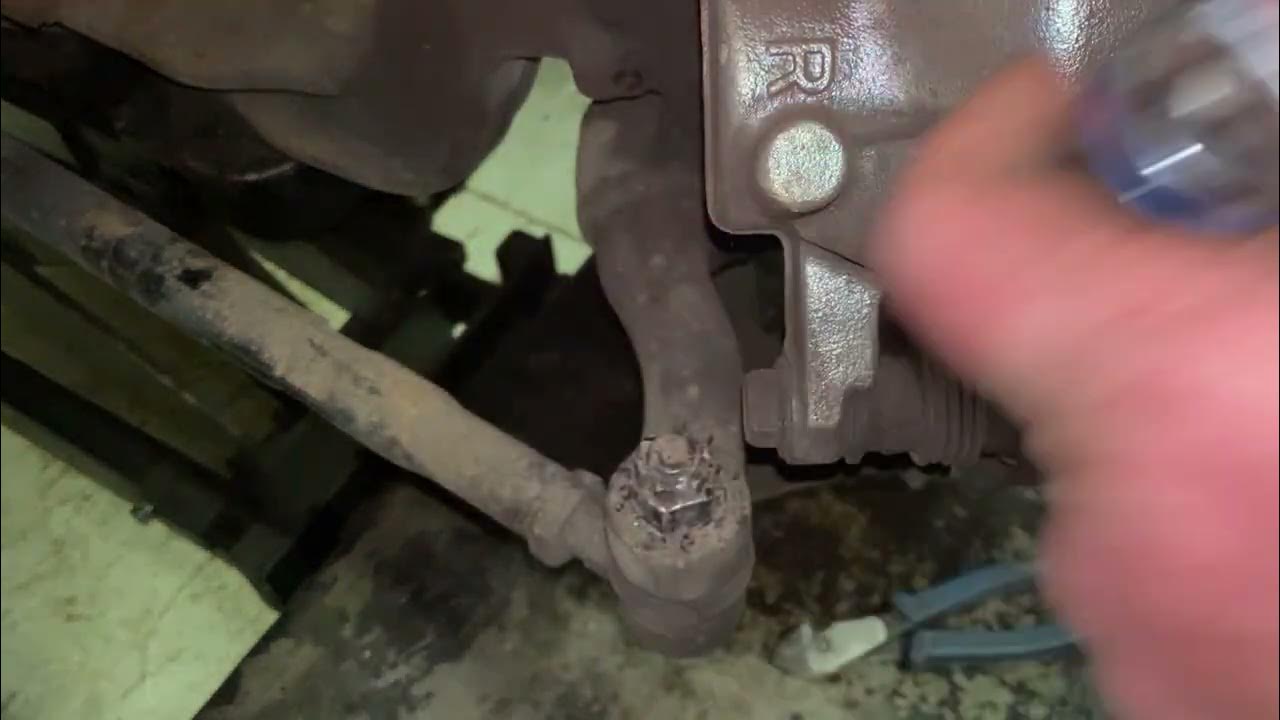 How to diagnose and replace tie rods on your isuzu NPR YouTube