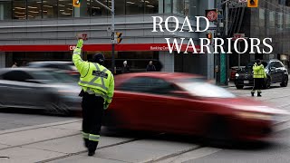 Directing Toronto traffic at rush hour