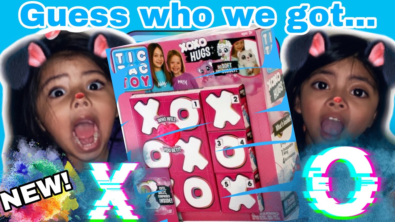 NEW! Tic Tac Toy TOYS Tic Tac Toy XOXO HUGS Surprise Plush YouTube