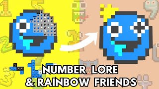 Block Puzzle - Number 1-9 and Rainbow Friends screenshot 2
