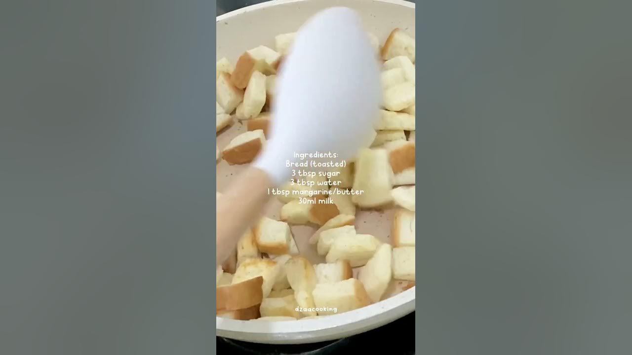 Punya roti tawar mau expired atau ada sisa pinggiran roti, dibuat begini jadi enak | Popcorn Bread