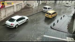 Şanlıurfada Şiddetli Fırtına Ve Yağış