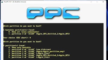 Using PearPC Mac Emulation in 2022!