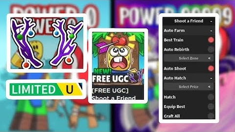 [FREE UGC] Shoot a Friend Simulator - script