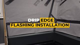 Fast Tutorial #1 – How to Install Drip Edge Flashing | Step by Step | BTR Systems