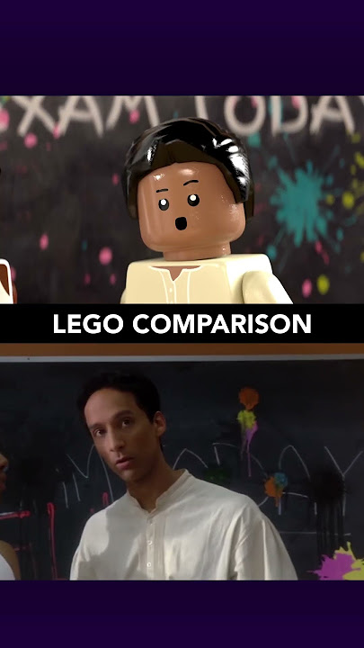 Troy and Abed as Lego! #blenderanimation #lego #legoanimation #funny #community