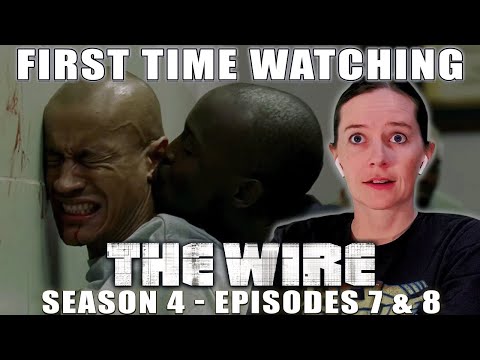 THE WIRE | TV Reaction | Season 4 - Ep. 7 + 8 | First Time Watching | All The Dinks!