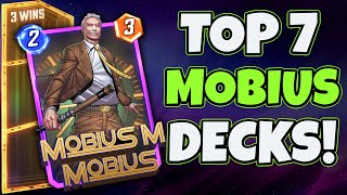 The 7 BEST MOBIUS DECKS in Marvel Snap so far [& Gold Conquest Run]