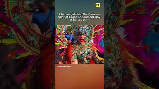 Rihanna Celebrates Carnival in Barbados