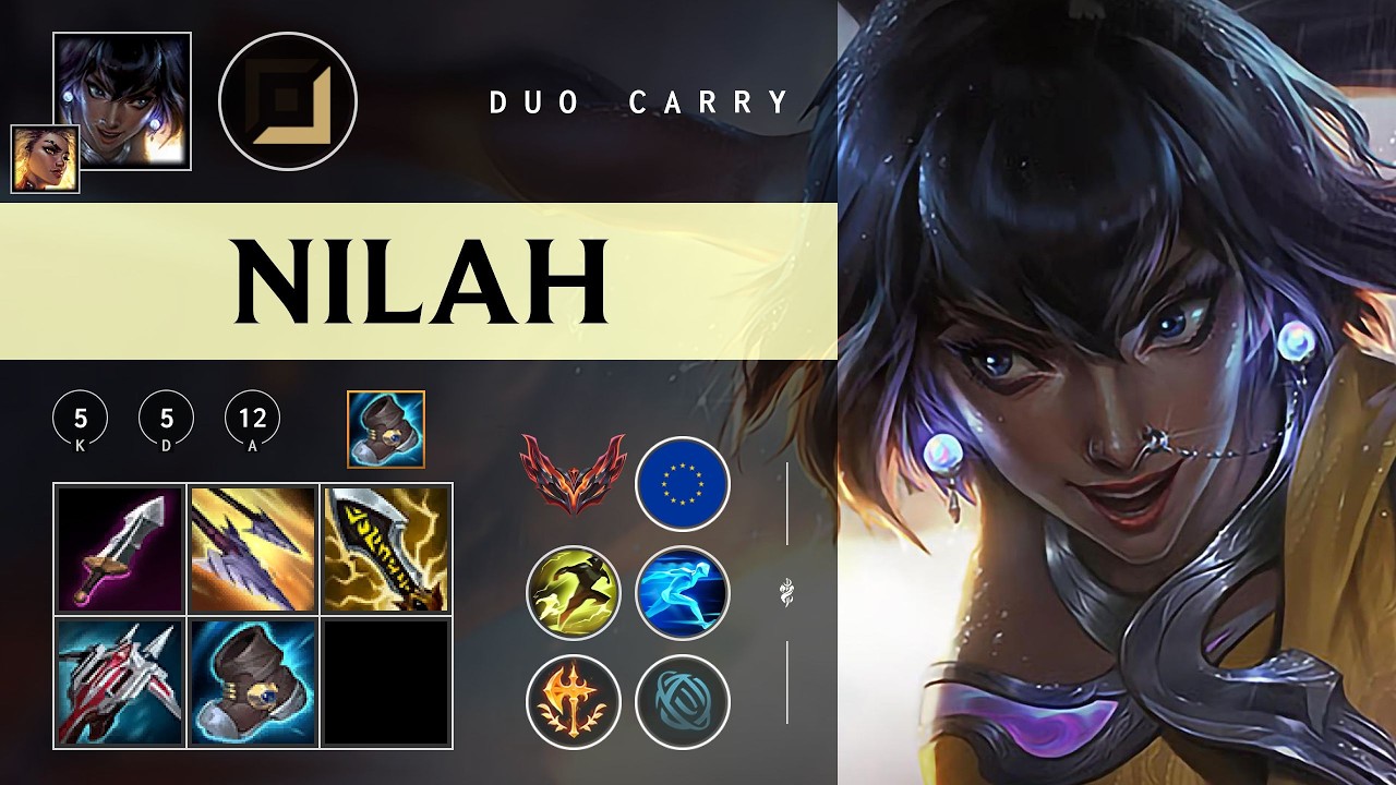 Nilah ADC vs Ziggs - EUW Grandmaster Patch 26.04