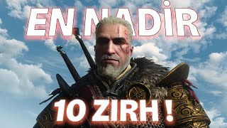 The Witcher 3Te Bulunan En Nadi̇r 10 Zirh
