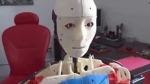 InMoov: Vision Tracking test with MyRobotLab