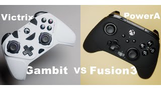 PowerA Fusion Pro 3 vs Victrix Gambit