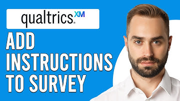 How To Add Instructions To Qualtrics Survey (How Do You Put In Instructions To Qualtrics)