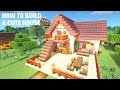 [Minecraft] How To Build A Cute House