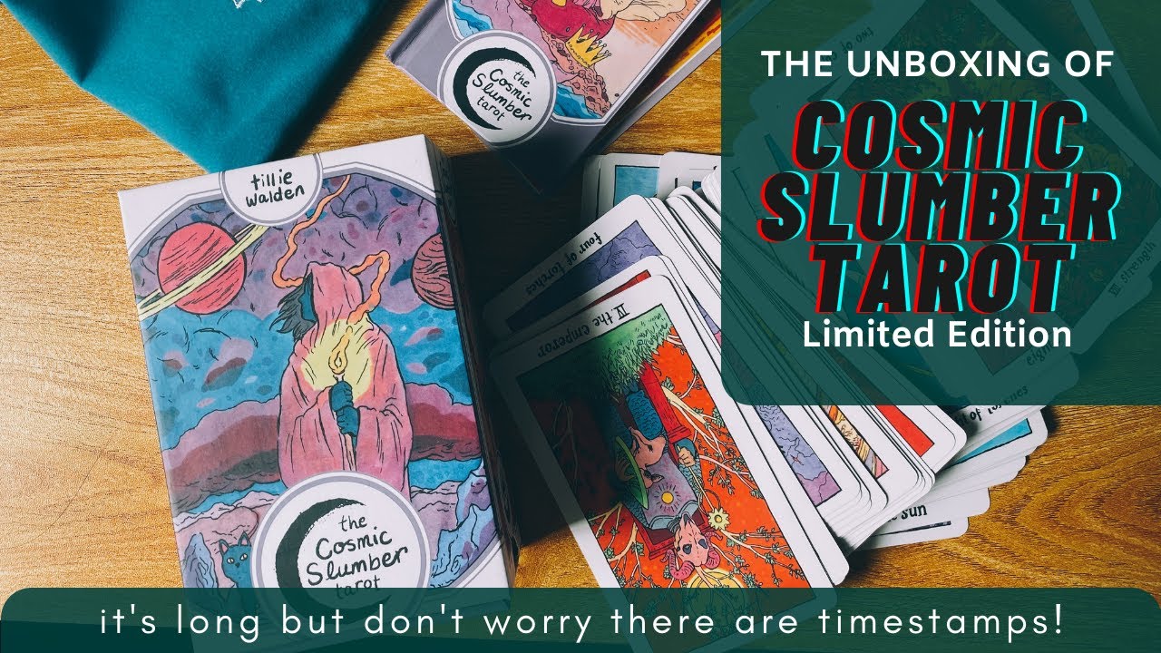 COSMIC SLUMBER TAROT: walkthrough & first impressions