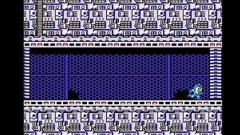 Mega Man 3 - Doc Quick Man (buster only, no E-tanks) 5 boss fight wins in a row(each time collision)