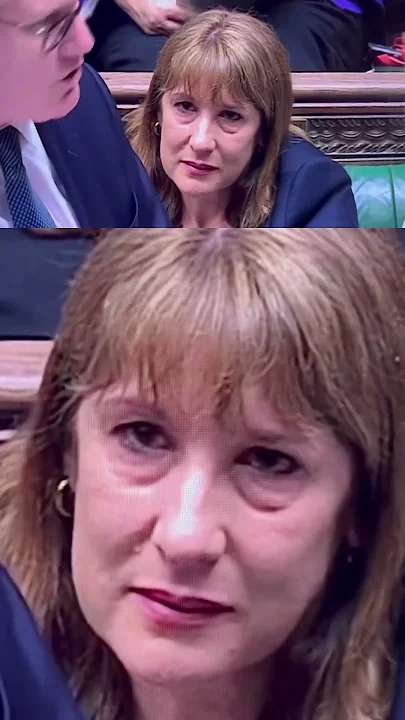 Rachel Reeves weeps during PMQs
