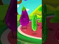 Ten Little Vegetables #trending #viral #shorts #babysongs #kids #jellybears