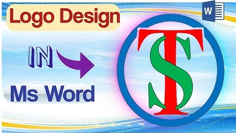 How to Design A logo|Logo design Tutorial.