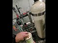 RO system membrane removal #watertreatment #water #diy #servicecall #rosystem #plumber #work