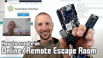 How to Create an Internet-enabled Hybrid Physical/Remote Escape Room Puzzle