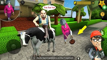 Scary Teacher 3D_New Updater - New fun video everyday , gameplay walkthrough part 207 (android, ios)