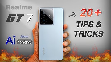 Realme GT 7 / Realme GT 7T Best 20+ Tips and Tricks | AI Features, Auto Call Recording and More