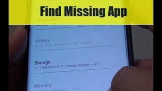 Samsung Galaxy S9 / S9+: Find Missing App From Apps Launcher screenshot 3