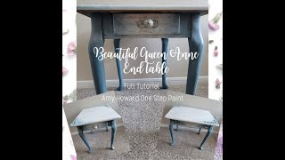 Transforming A Queen Anne End Table With Amy Howard One Step Paints